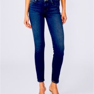 Paige Verdugo ankle dark wash blue jeans Size 29